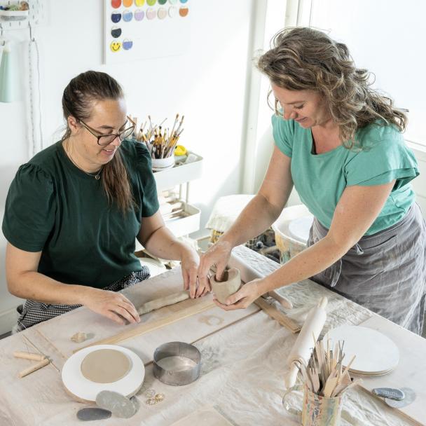 Workshop handvormen freestyle