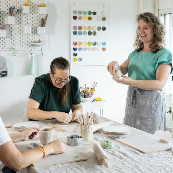 Workshop handvormen freestyle