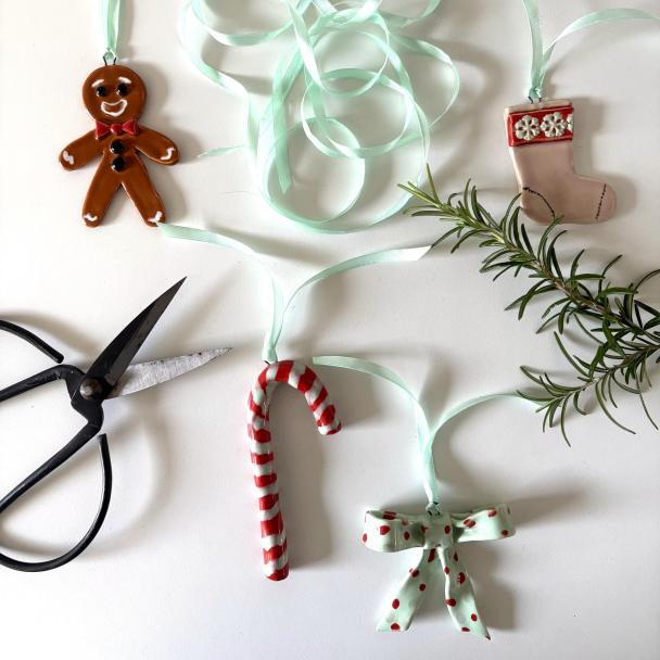 Kerst decoratie maken workshop 2 lessen